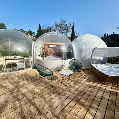 Luxury tent Les Bulles Nimoises